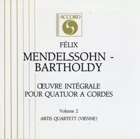 Couverture du produit · Oeuvre Intégrale Pour Quatuor A Cordes - Volume 2
