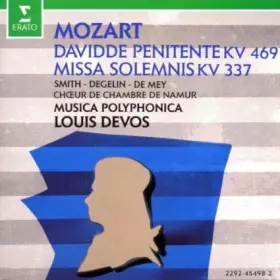 Couverture du produit · Davidde Penitente K.V. 469/Missa Solemnis K.V. 337