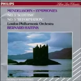 Couverture du produit · Symphonies No.3 "Scottish" & No.5 "Reformation"