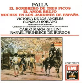 Couverture du produit · El Sombrero De Tres Picos .  El Amor Brujo . Noches En Los Jardines De España