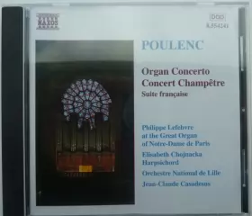 Couverture du produit · Organ Concerto / Concert Champêtre / Suite Française