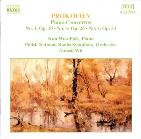 Couverture du produit · Piano Concertos No. 1, Op. 10 · No. 3, Op. 26 · No. 4, Op. 53