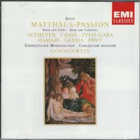 Couverture du produit · Matthäus-Passion (Arien Und Chöre  Arias And Choruses)