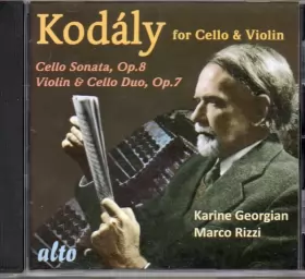 Couverture du produit · for Cello & Violin - Cello Sonata Op.8, Violin & Cello Duo Op.7 