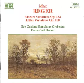 Couverture du produit · Mozart Variations, Op.132 / Hiller Variations, Op.100