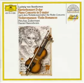 Couverture du produit · Klavierkonzert D-dur • Violinromanzen  Piano Concerto In D Major • Violin Romances