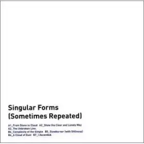 Couverture du produit · Singular Forms (Sometimes Repeated)