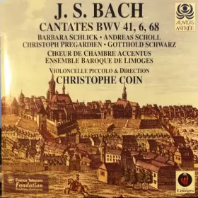 Couverture du produit · Cantates BWV 41, 6, 68