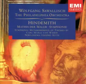 Couverture du produit · Mathis Der Maler - Symphonie / Symphonic Metamorphosis Of Themes By Carl Maria Von Weber / Nobilissima Visione - Suite