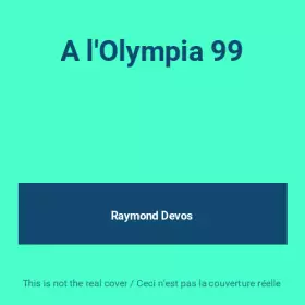 Couverture du produit · A l'Olympia 99