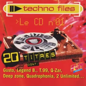 Couverture du produit · Techno Files Le CD n°01