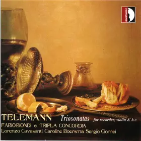 Couverture du produit · Triosonatas For Recorder, Violin And B.C.