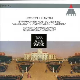 Couverture du produit · Symphonies NOS. 30, 53 & 69 "Alleluja" . "L'Impériale" . "Laudon"