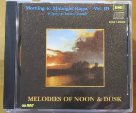 Couverture du produit · Morning To Midnight Ragas Vol.III