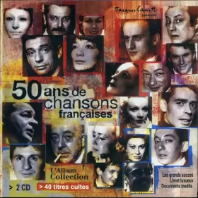 Couverture du produit · 50 Ans De Chansons Françaises
