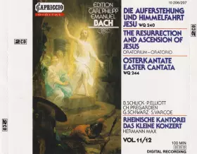 Couverture du produit · Die Auferstehung Und Himmelfahrt Jesu WQ 240 Oratorium / Osterkantate WQ 244
