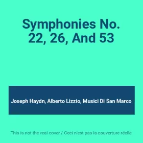 Couverture du produit · Symphonies No. 22, 26, And 53