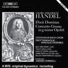 Couverture du produit · Dixit Dominus / Concerto Grosso In G Minor Op. 6:6