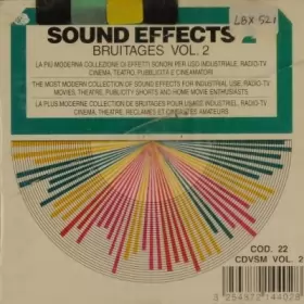 Couverture du produit · Sound Effects 2 - Bruitages Vol.2
