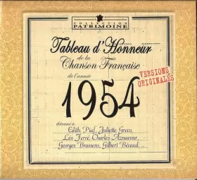 Couverture du produit · Tableau D'Honneur de la Chanson Française 1954