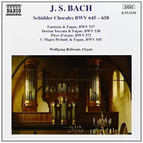 Couverture du produit · Schübler Chorales & BWV 537, 538, 572 and 545