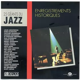 Couverture du produit · 25 Géants Du Jazz: Enregistrements Historiques