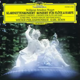 Couverture du produit · Klarinettenkonzert  Clarinet Concerto) / Konzert Für Flöte & Harfe  Concerto for Flute & Harp