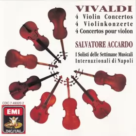 Couverture du produit · 4 Violin Concertos  4 Violinkonzerte  4 Concertos Pour Violon