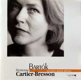Couverture du produit · Bartók : œuvres pour piano