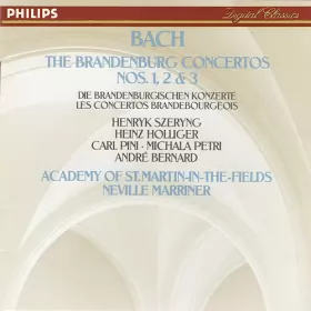 Couverture du produit · The Brandenburg Concertos Nos. 1, 2 & 3  Die Brandenburgischen Konzerte  Les Concertos Brandebourgeois