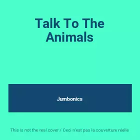 Couverture du produit · Talk To The Animals