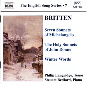 Couverture du produit · The English Song Series 7