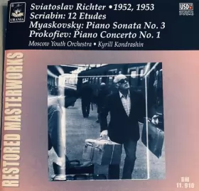 Couverture du produit · 1952, 1953 - 12 Etudes / Piano Sonata No. 3 / Piano Concerto No. 1