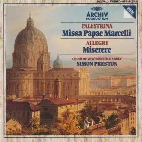 Couverture du produit · Missa Papae Marcelli / Miserere