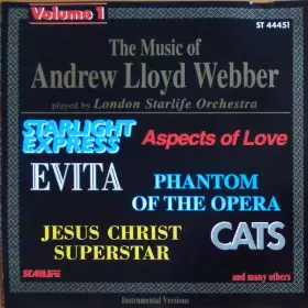 Couverture du produit · The Music Of Andrew Lloyd Webber Volume 1