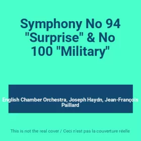 Couverture du produit · Symphony No 94 "Surprise" & No 100 "Military"