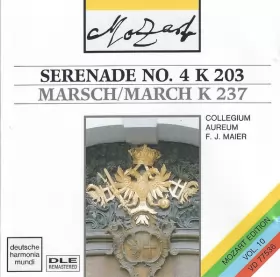 Couverture du produit · Serenade No. 4 K 203 · Marsch/March K 237