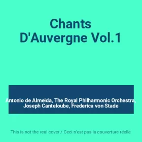 Couverture du produit · Chants D'Auvergne Vol.1