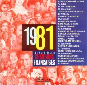 Couverture du produit · Les Plus Belles Chansons Françaises - 1981