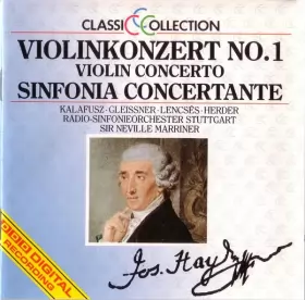 Couverture du produit · Violinkonzert No. 1 - Sinfonia Concertante