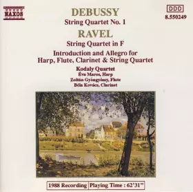Couverture du produit · String Quartet No. 1 / String Quartet In F / Introduction And Allegro For Harp, Flute, Clarinet & String Quartet