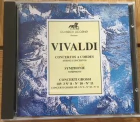 Couverture du produit · Concertos A Cordes Symphonie Concerti Grosso Op. 3, No. 8 - 10 - 11