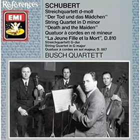Couverture du produit · String Quartet in D minor "Death and the Maiden", D. 810. String Quartet in G major, D. 887
