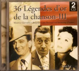 Couverture du produit · 36 Légendes D'or De La Chanson-III
