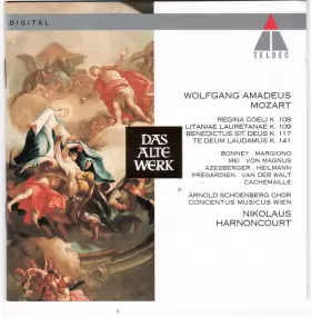 Couverture du produit · Mozart: Litanie K. 109  Regina Coeli K. 108  Concentus Musicus Wien  Harnoncourt