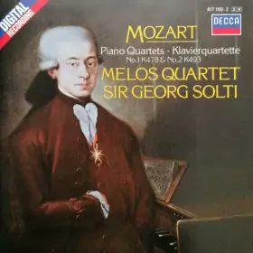 Couverture du produit · Piano Quartets · Klavierquartette No.1 K478 & No.2 K493