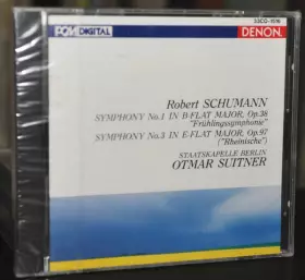Couverture du produit · Symphony No. 1 In B-Flat Major, Op.38 "Fruhlingssymphonie" / Symphony No. 3 In E-Flat Major 97 ("Rheinische")
