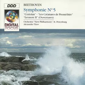 Couverture du produit · Symphonie N°5 - "Coriolan", Les Créatures de Prométhée", "Leonore II" (Overtures)"