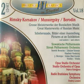 Couverture du produit · Great Masterworks Of Russian Music: Scheherezade, Pictures At An Exhibition, And Others