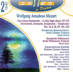 Couverture du produit · Eine Kleine Nachtmusik / A Little Night Music, KV 525 - Divertimenti, Serenades, Symphonien / Symphonies Nos. 26 & 28, KV 184, 